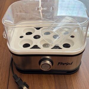 Parini Egg Cooker with Clear Lid